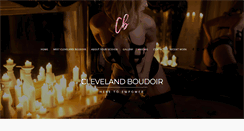 Desktop Screenshot of clevelandboudoir.com